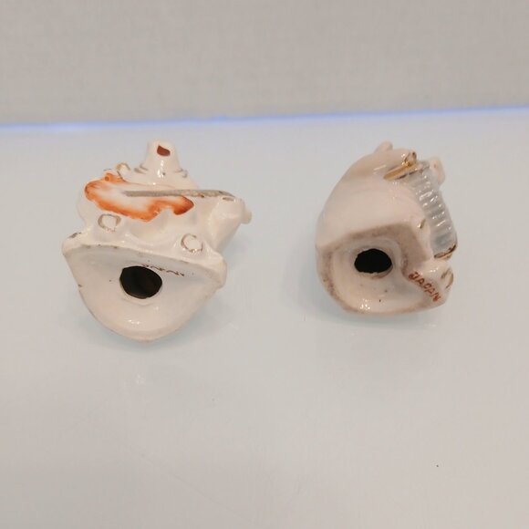 Vintage Novelty Pigs Playing Guitar & Accordion Salt Pepper Shaker Set Rare - Picture 7 of 7